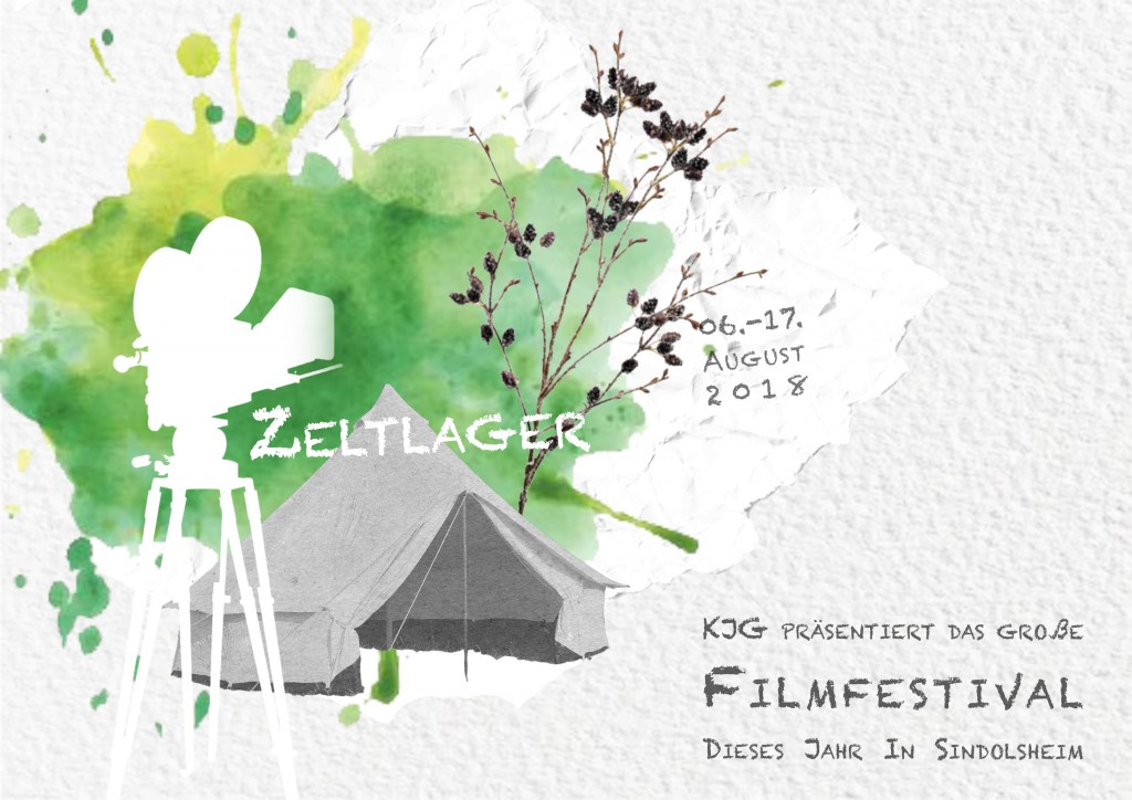 2018 KjG Zeltlager Flyer